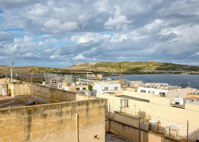 Mellieha With Sea Views & Magical Sunsets Lägenhet Is-Sellum