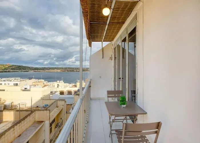 Lägenhet Mellieha With Sea Views & Magical Sunsets Is-Sellum